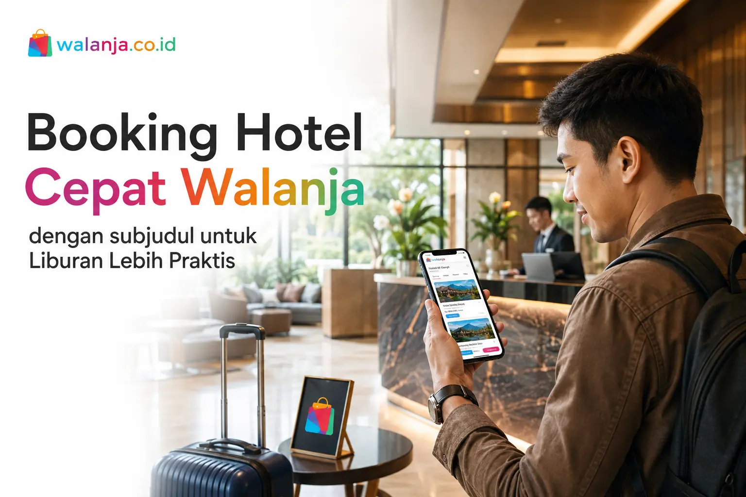 Booking hotel cepat dan mudah melalui Walanja