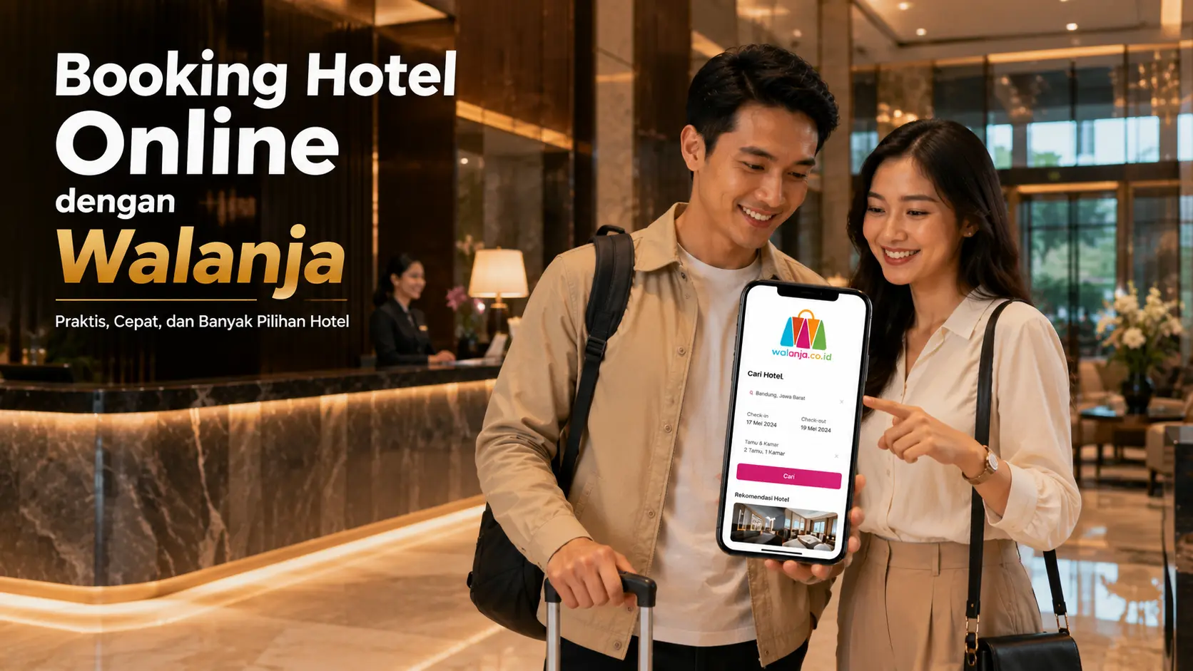 Booking hotel online menjadi lebih mudah menggunakan platform Walanja.