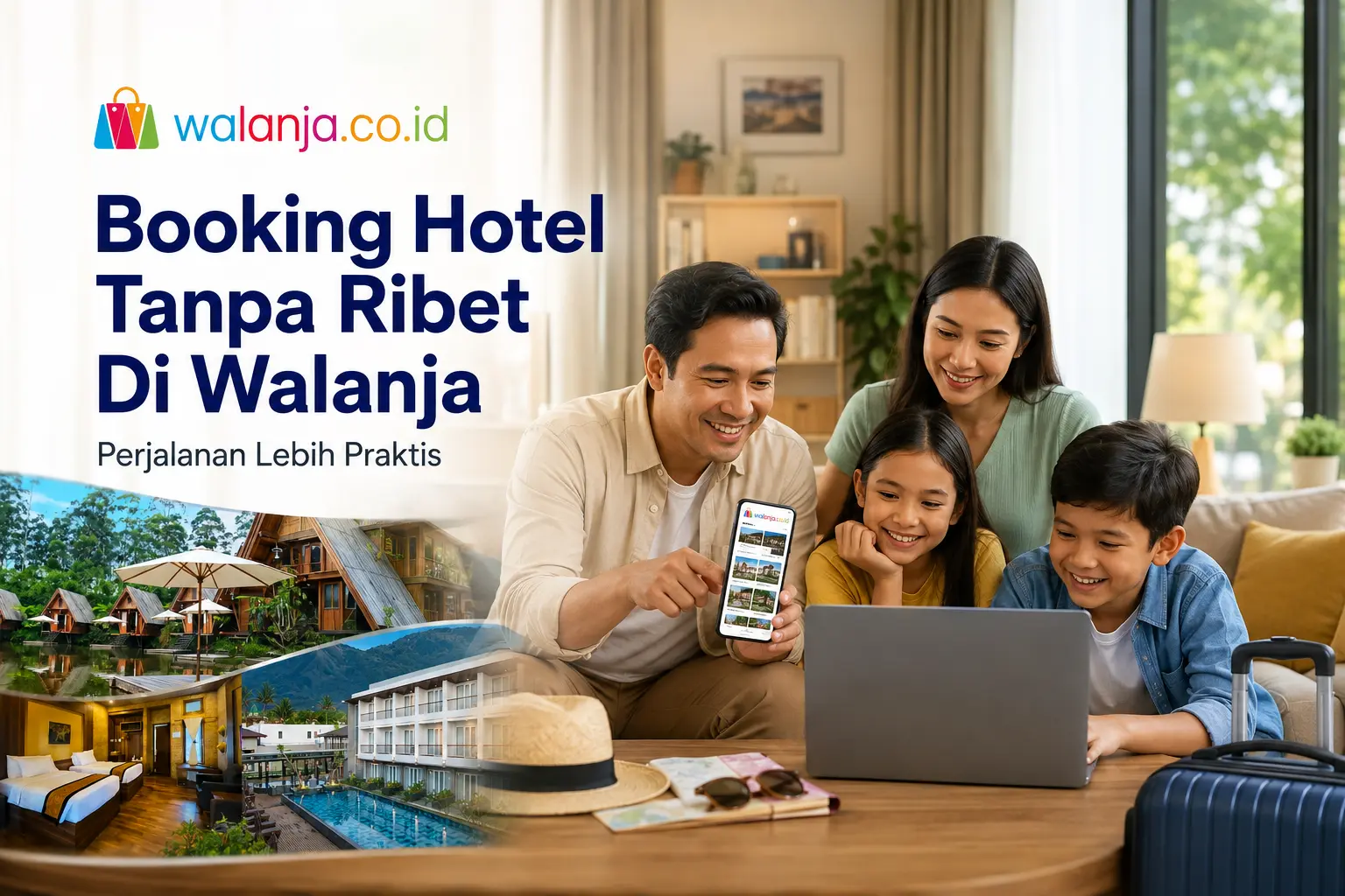 Booking hotel tanpa ribet melalui Walanja