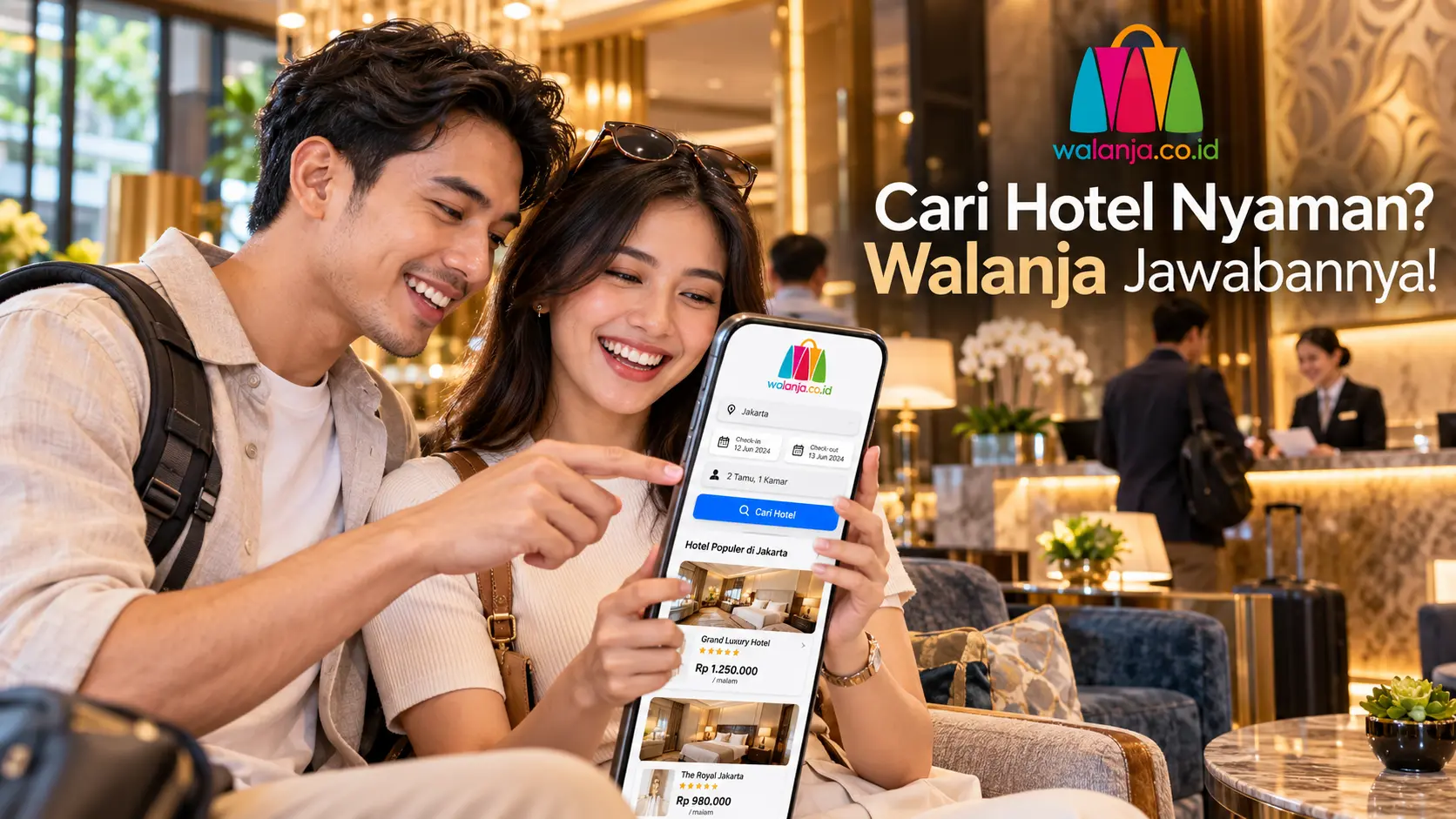 Cari hotel nyaman untuk perjalanan dengan mudah melalui Walanja.