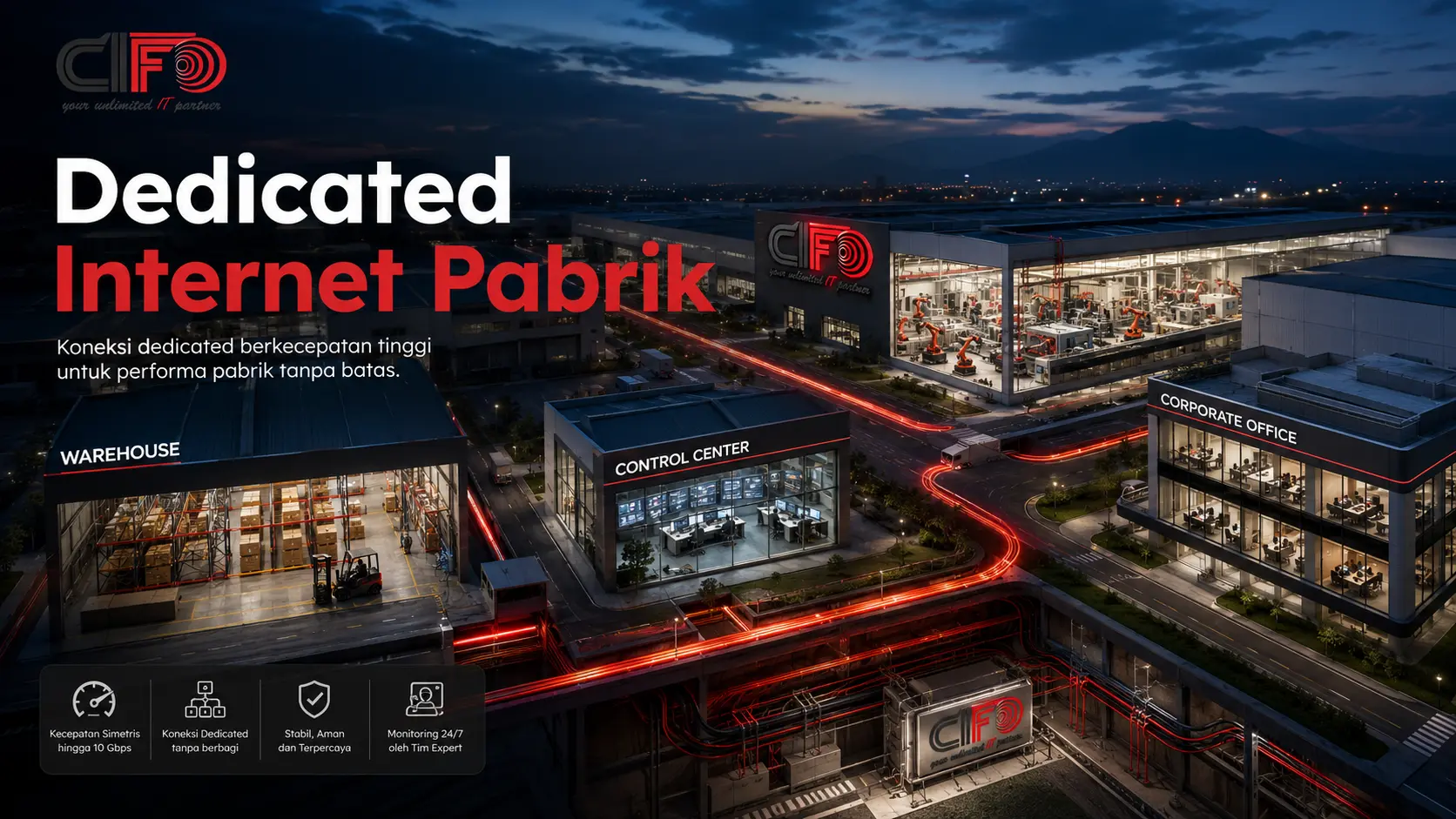 Dedicated Internet Pabrik