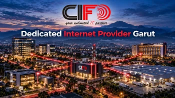 Dedicated Internet Provider Garut dengan koneksi fiber optic CIFO untuk perusahaan.