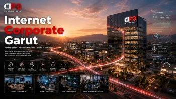 Internet Corporate Garut berbasis fiber optik dari CIFO.