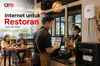 Internet untuk restoran CIFO mendukung kasir digital dan WiFi pelanggan