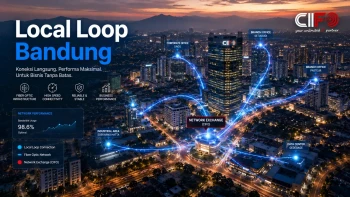 Layanan Local Loop Bandung dari CIFO menghubungkan perusahaan dengan jaringan fiber optik berkualitas tinggi.