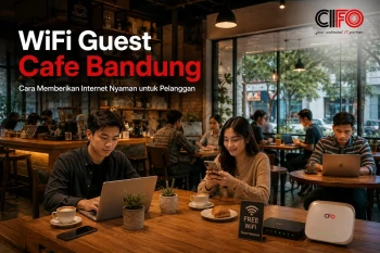 WiFi guest cafe Bandung untuk pelanggan dengan koneksi internet stabil