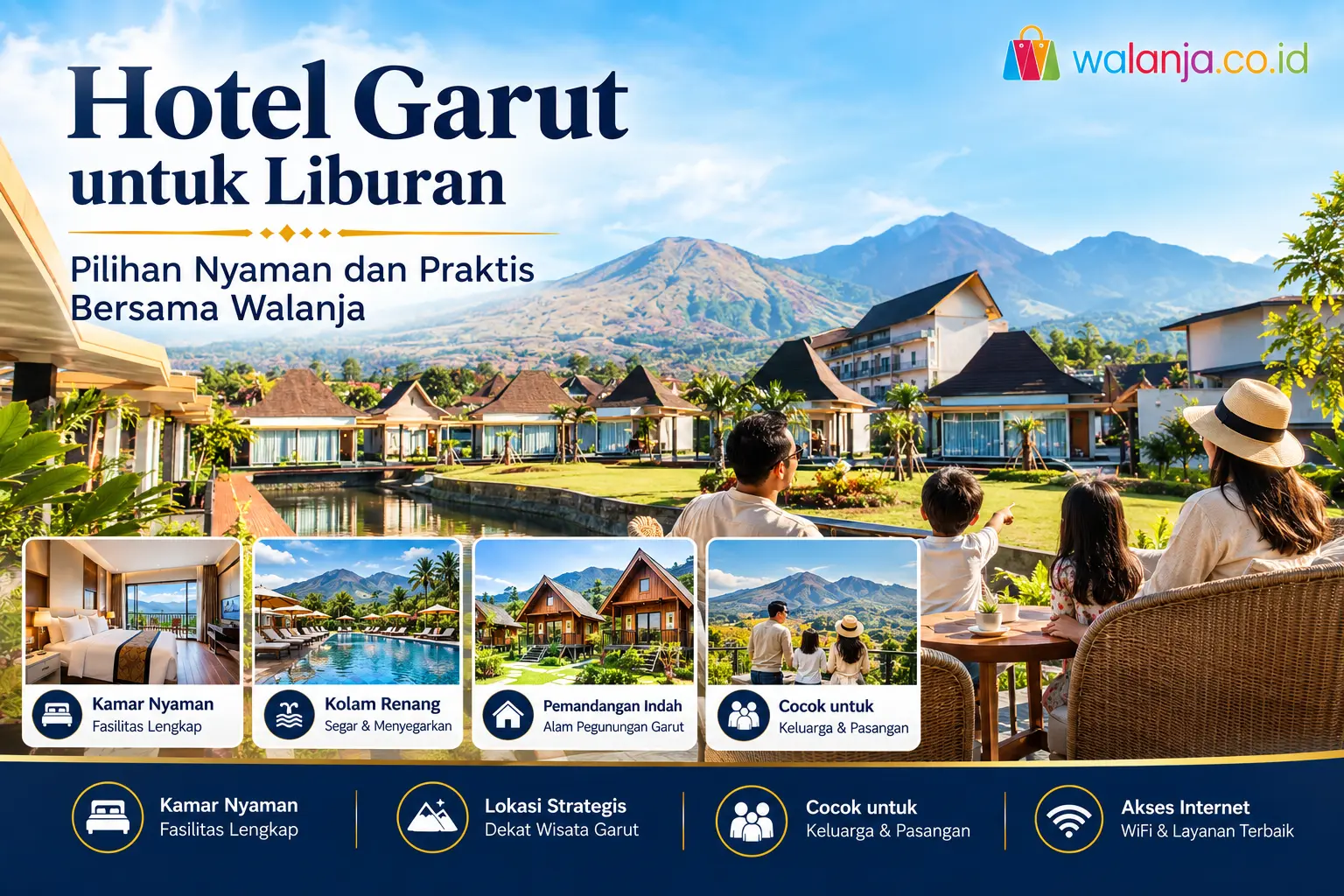 Hotel Garut untuk liburan dengan suasana pegunungan