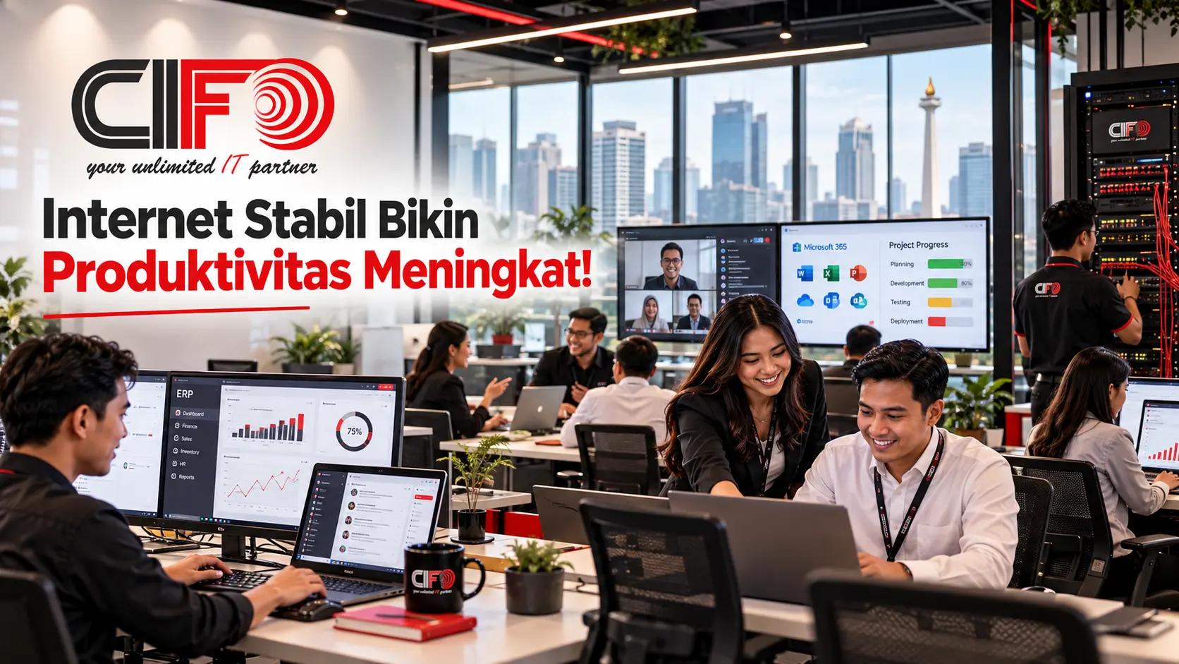 Internet Stabil Bikin Produktivitas Meningkat!