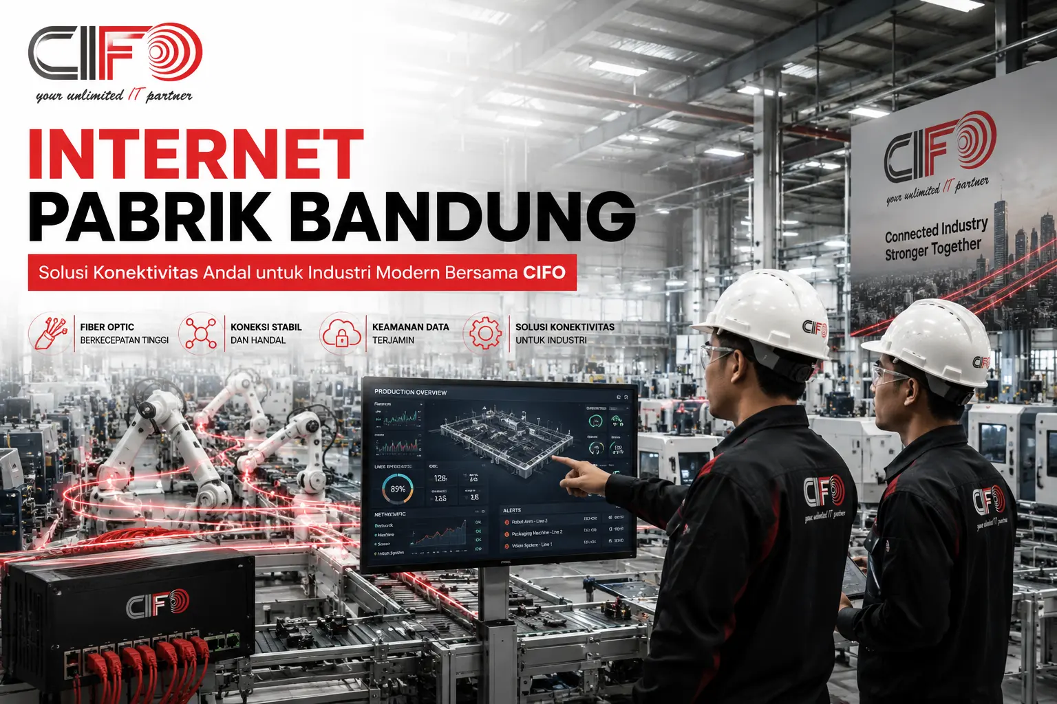 Internet untuk Pabrik Bandung
