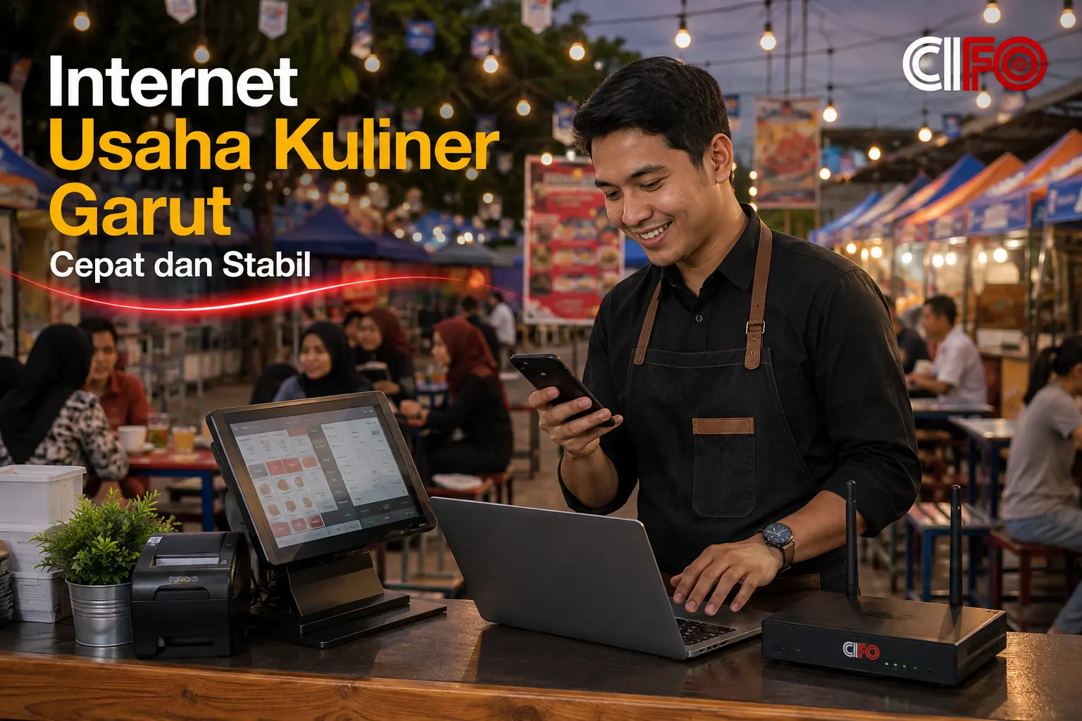 Internet usaha kuliner Garut untuk restoran dan kafe