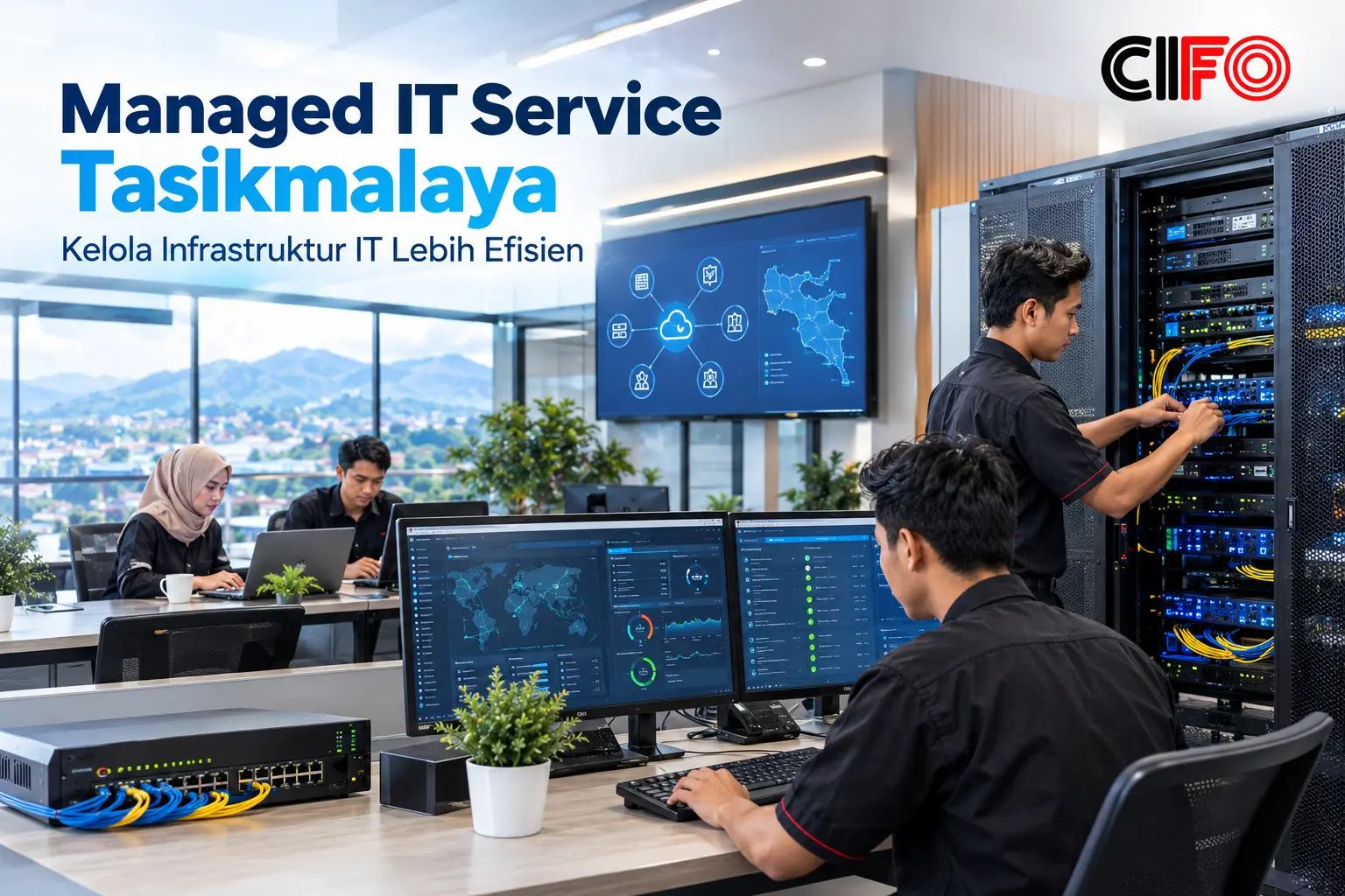 Managed IT Service Tasikmalaya untuk pengelolaan jaringan bisnis