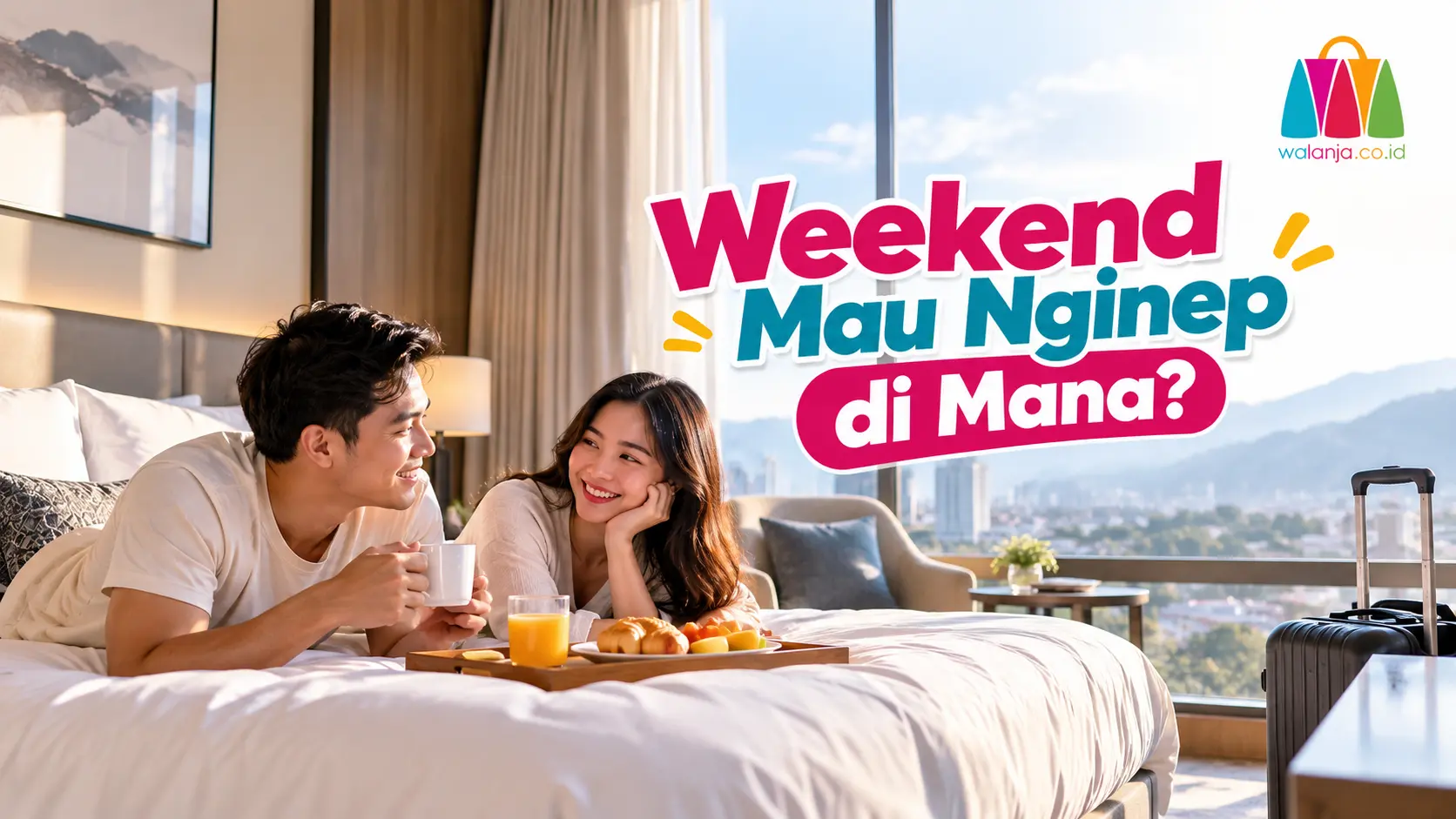 Rekomendasi penginapan weekend untuk staycation nyaman bersama pasangan.