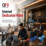 Layanan internet dedicated hotel dengan jaringan fiber optic dari CIFO.