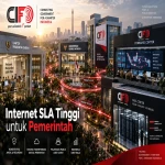 Internet SLA tinggi untuk pemerintah dari CIFO mendukung layanan publik dan e-Government.