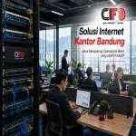 Solusi internet kantor Bandung dengan jaringan fiber optic CIFO.