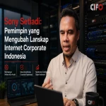 Sony Setiadi CIFO pemimpin internet corporate Indonesia
